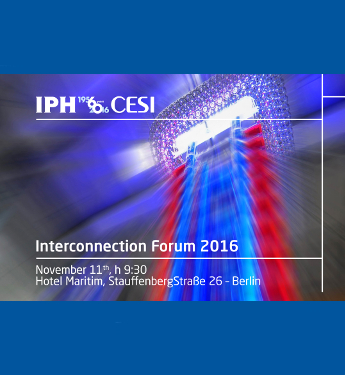 Interconnection forum Berlin 11.11.2016