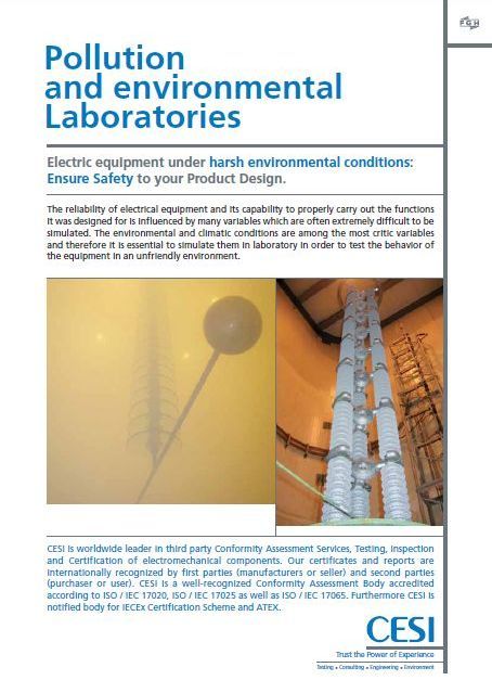 Pollution and environmental Laboratories
