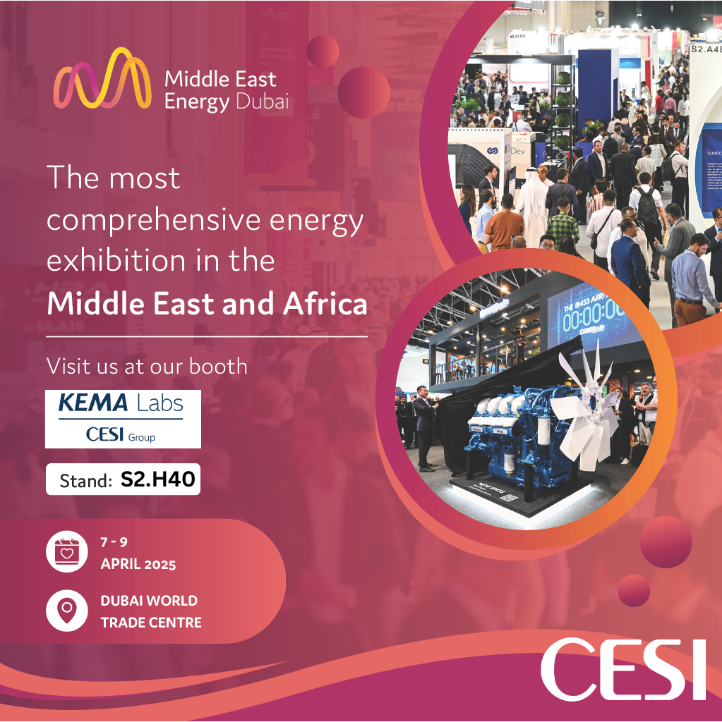 KEMA Labs to Participate in Middle East Energy 2025 in Dubai
