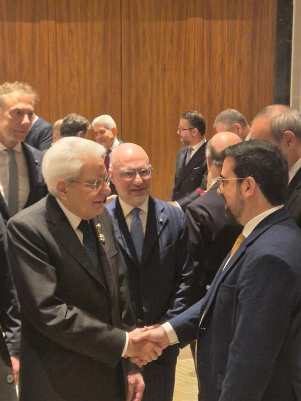 CESI Meets President Mattarella during UAE State Visit